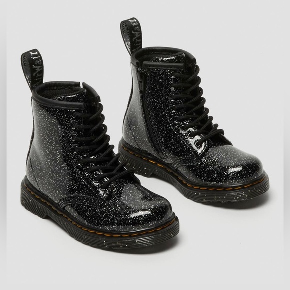 Dr. Martens - TODDLER 1460 GLITTER LACE UP BOOTS - Size 7 - Excellent Condition - Picture 2 of 13